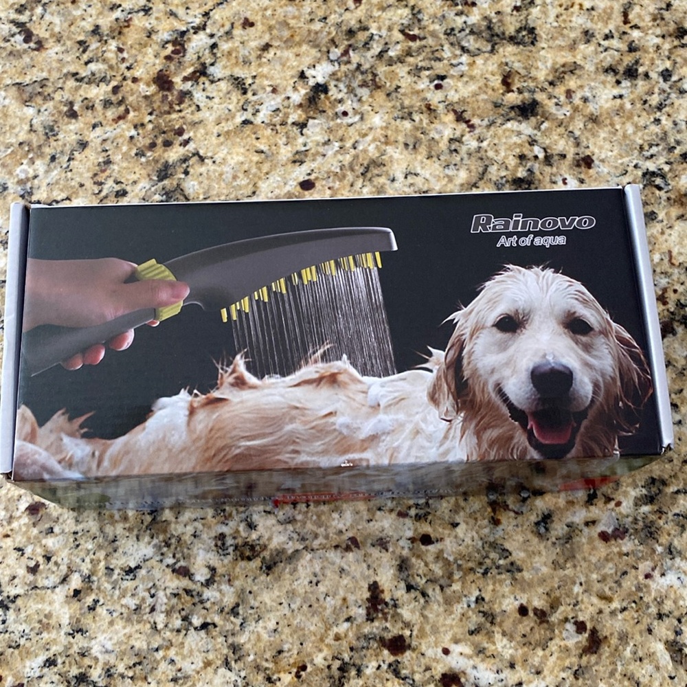 Never been used dog shower sprayer. NWT